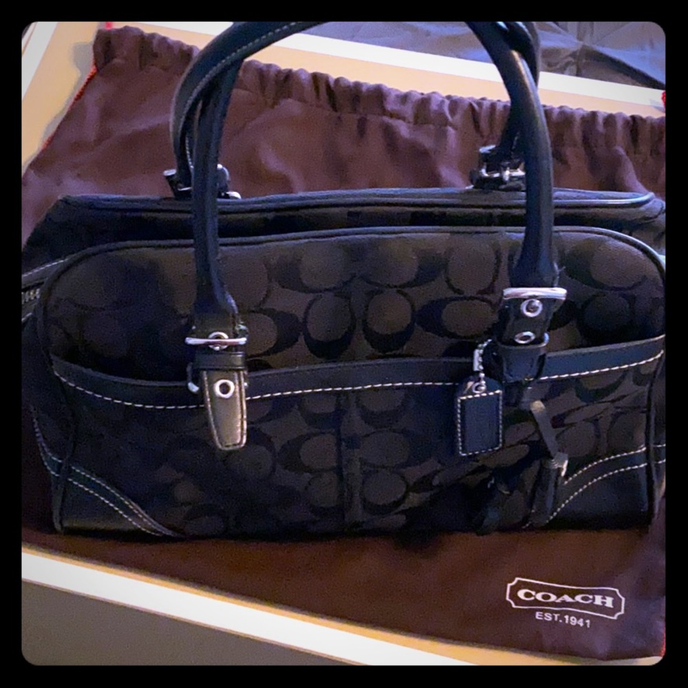 Coach satchel bag